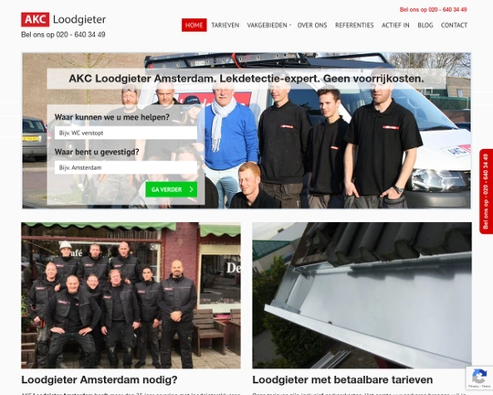 AKC Loodgieter Logo