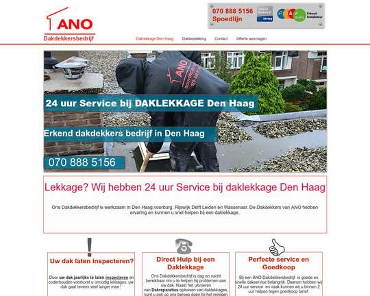 ANO Dakdekkersbedrijf Logo