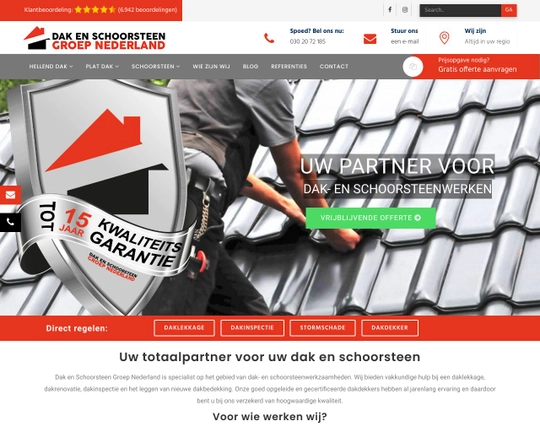 Dak en Schoorsteen Groep Nederland Logo