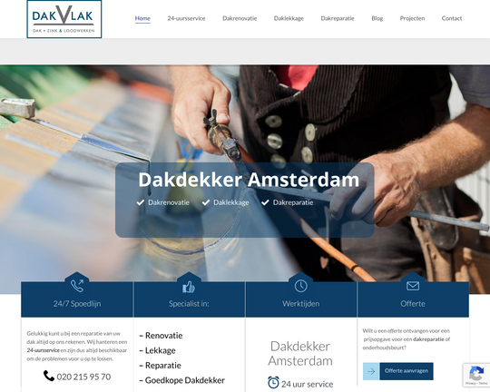 Dakdekker Amsterdam Logo