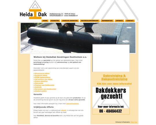 Dakdekkersbedrijf Heidadak Logo