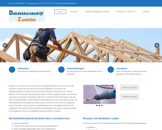 Dakdekkersbedrijf Zandvliet Logo