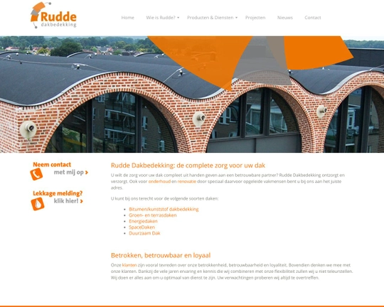 Rudde Dakbedekking Logo