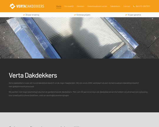 Verta Dakdekkers Logo
