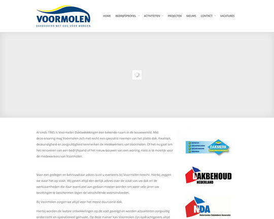 Voormolen Dakbedekkingen Logo